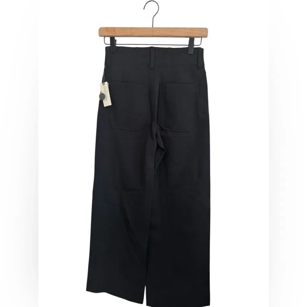 NWT Anthropologie Crop Wide-Leg Pants - Picture 4 of 5
